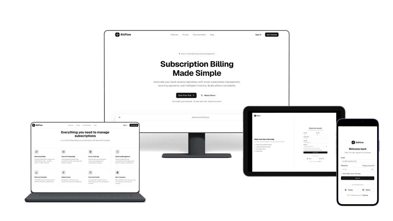 SaaS Subscription Billing System